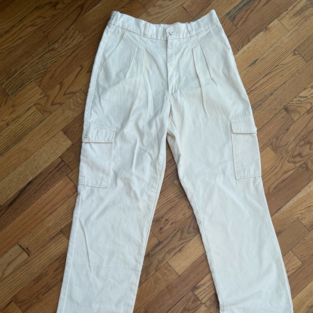 NWOT PacSun Vanilla Cargo Trousers – Sz Small - Picture 7 of 8